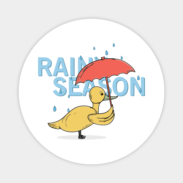 rainy season Magnet by perfunctory